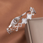 Women Silver-Plated Bangle-Style Bracelet